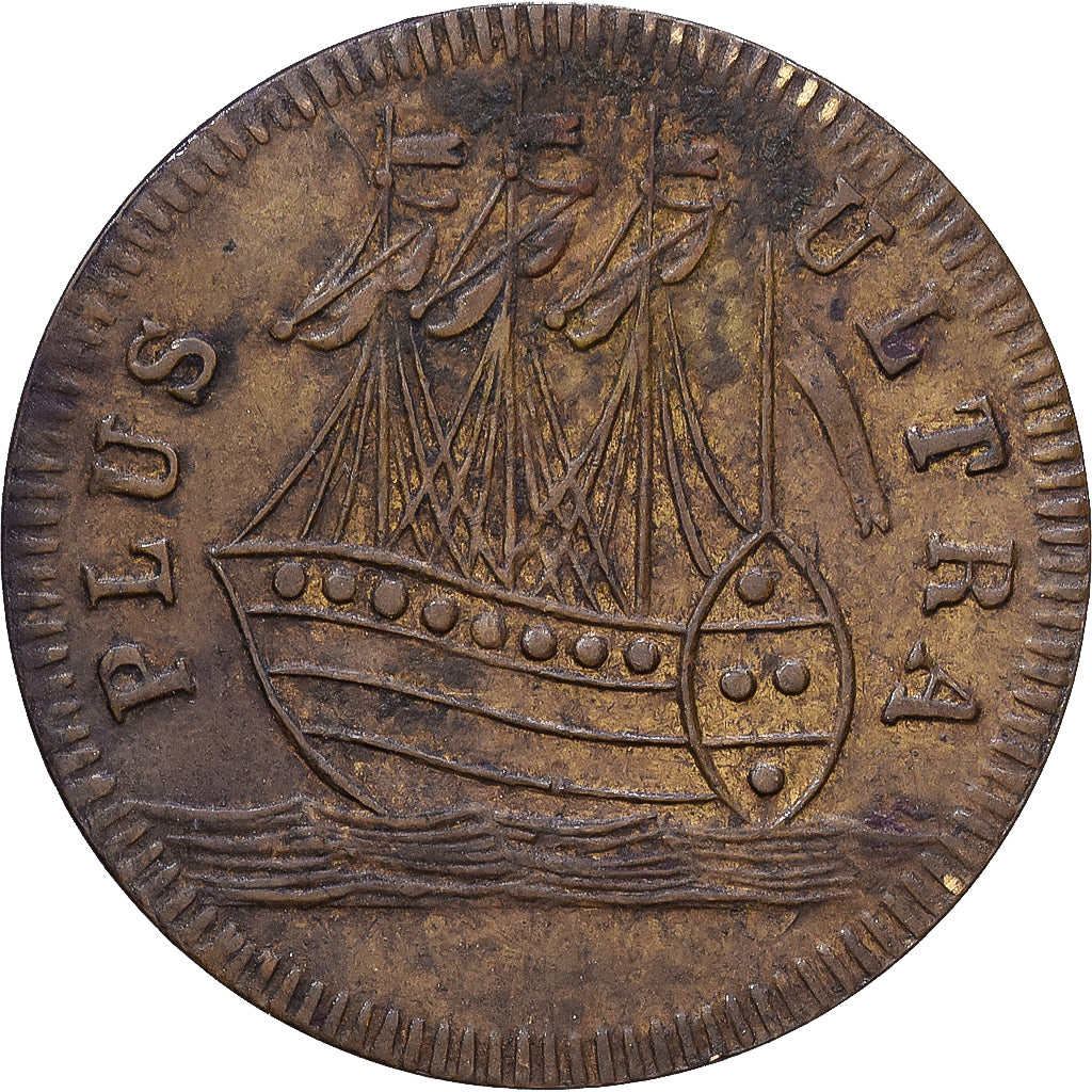 Germania, Nuremberg token, Plus Ultra, XIXth Century, Ottone, BB