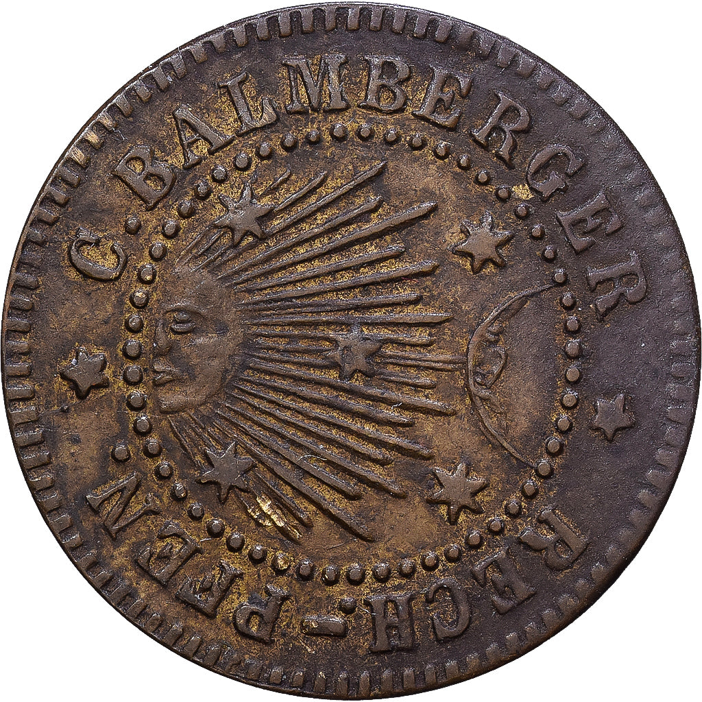 Germania, Nuremberg token, Plus Ultra, XIXth Century, Ottone, BB