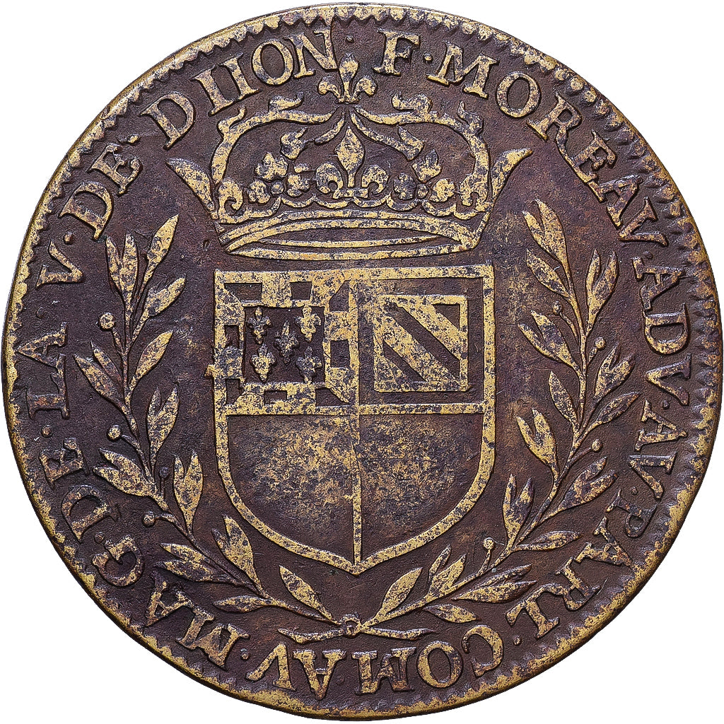 Frankreich, betaalpenning, Maires de Dijon, François Moreau, 1636, Kupfer, S