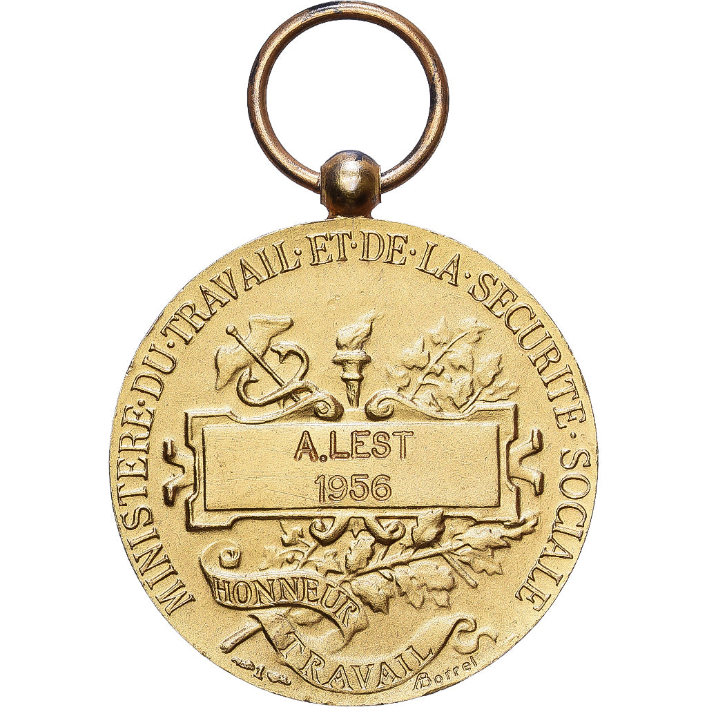 Frankrijk, Ministère du Travail et de la Sécurité Sociale, Medaille, 1956