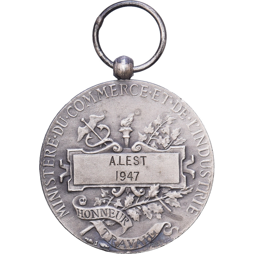 Frankreich, Ministère du Commerce et de l'Industrie, Medaille, 1947, Excellent
