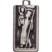 Frankreich, Medaille, Saint Christophe, Silvered bronze, S+