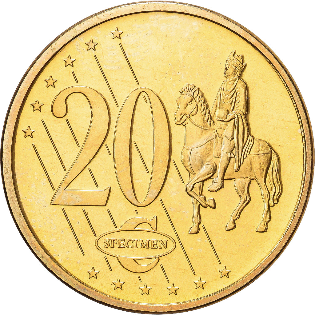 Grã-Bretanha, 20 Euro Cent, Fantasy euro patterns, Essai-Trial, 2002, Nordic