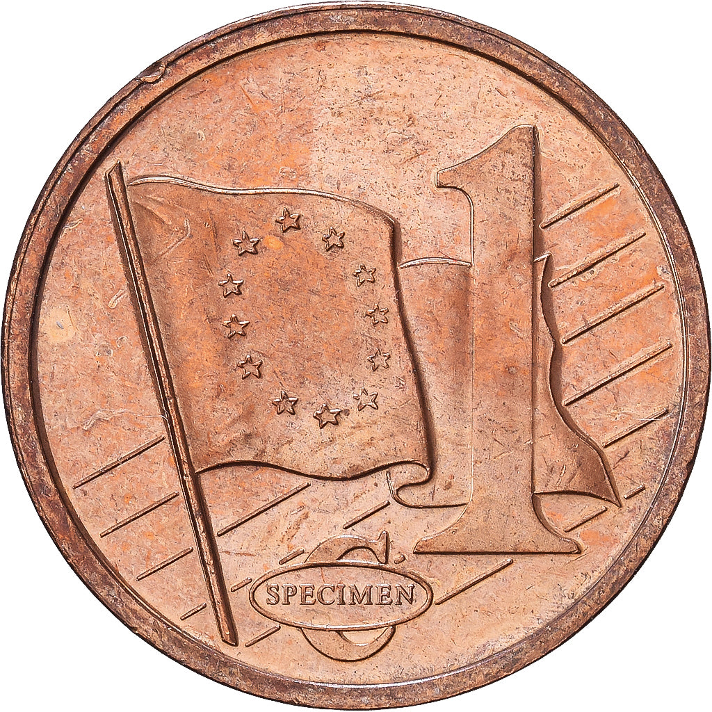 Denmark, Medal, 1 C, Essai Trial, 2003, Copper, MS(63)