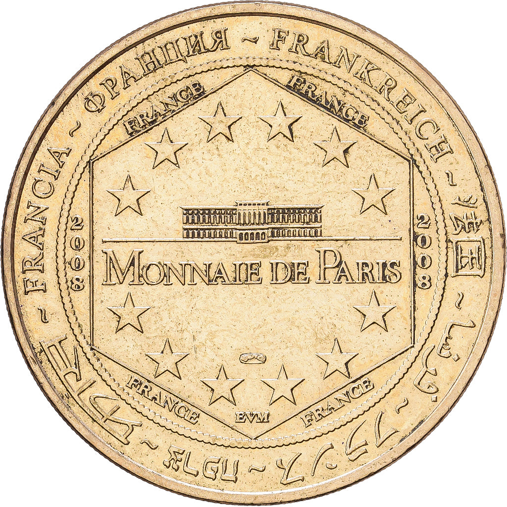 Frankreich, betaalpenning, Bordeaux - Unesco, 2008, Copper-nickel Aluminium