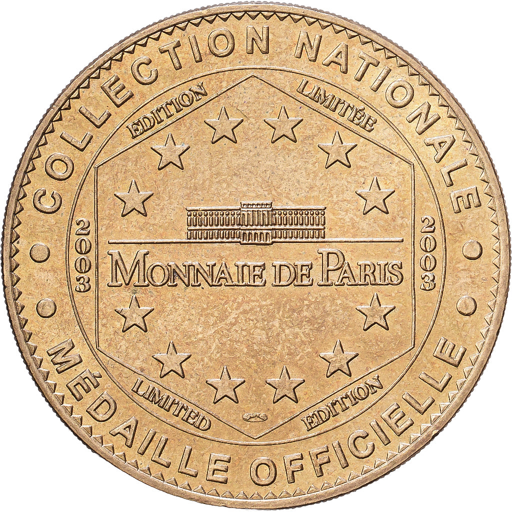 Francia, zeton, Bordeaux - Ville d'Art, 2003, Aluminio y cuproníquel, Monnaie