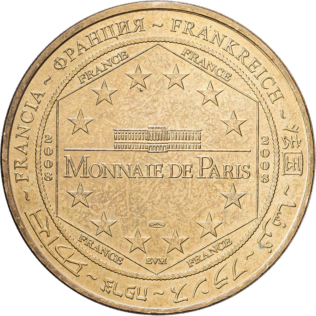 France, Jeton, Lorient - Cité de la voile n°1 -Tabarly, 2008, Cupro-nickel