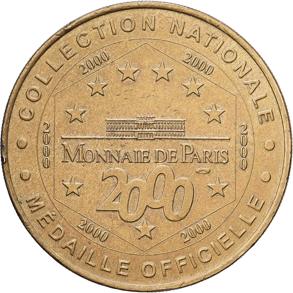 Francia, zeton, Les Epesses - Puy du Fou n° 1, 2000, Aluminio y cuproníquel