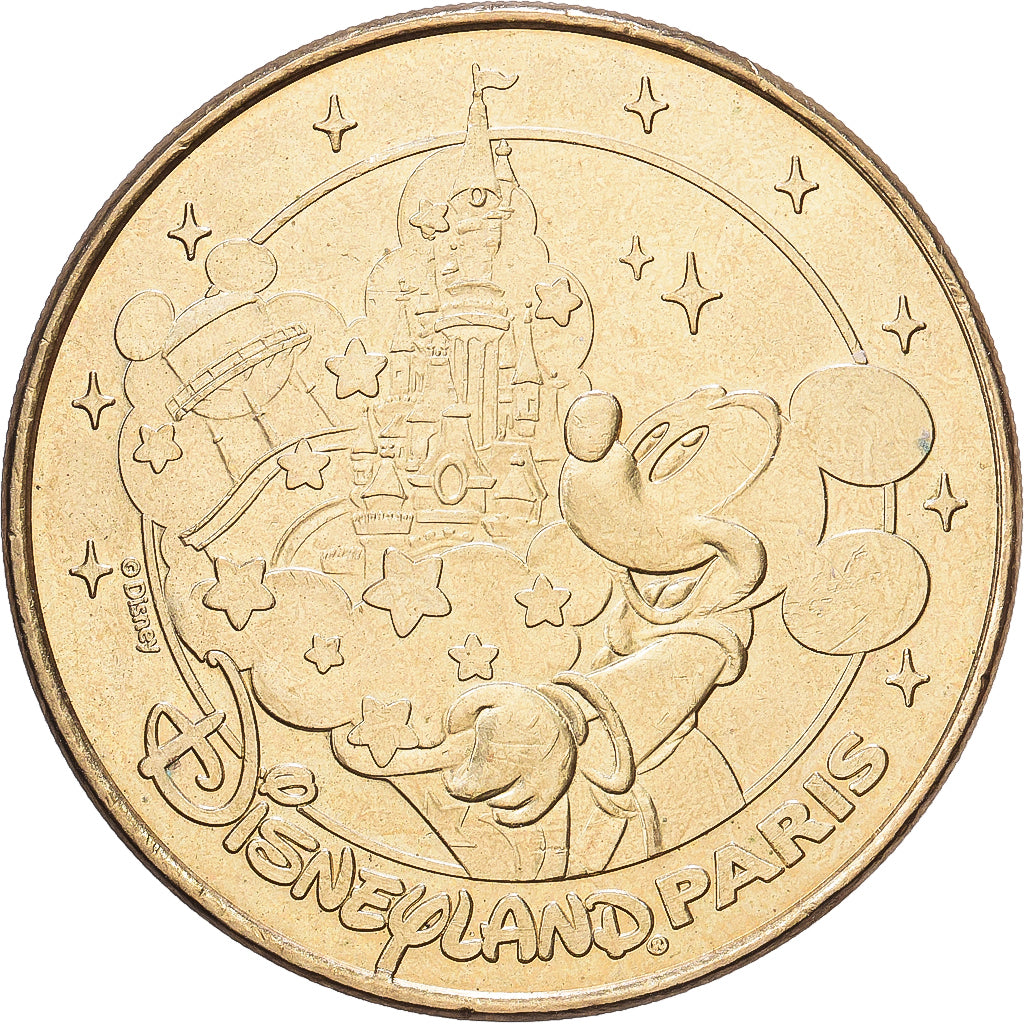 France, Jeton, Disneyland n°22 - Mickey Sorcier, 2013, Cupro-nickel Aluminium