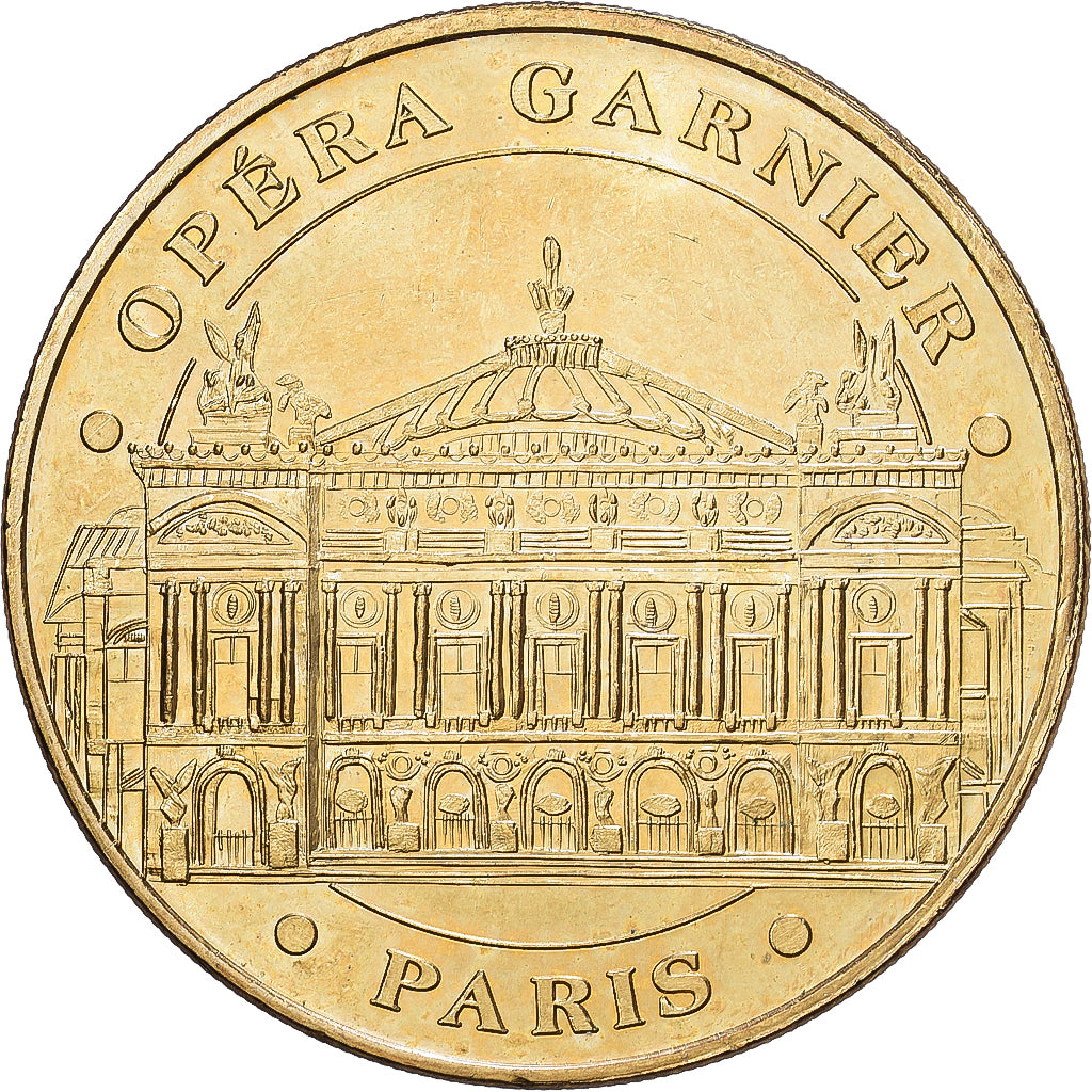 Frankreich, betaalpenning, 75/ Paris - Opéra Garnier, 2014, Copper-nickel