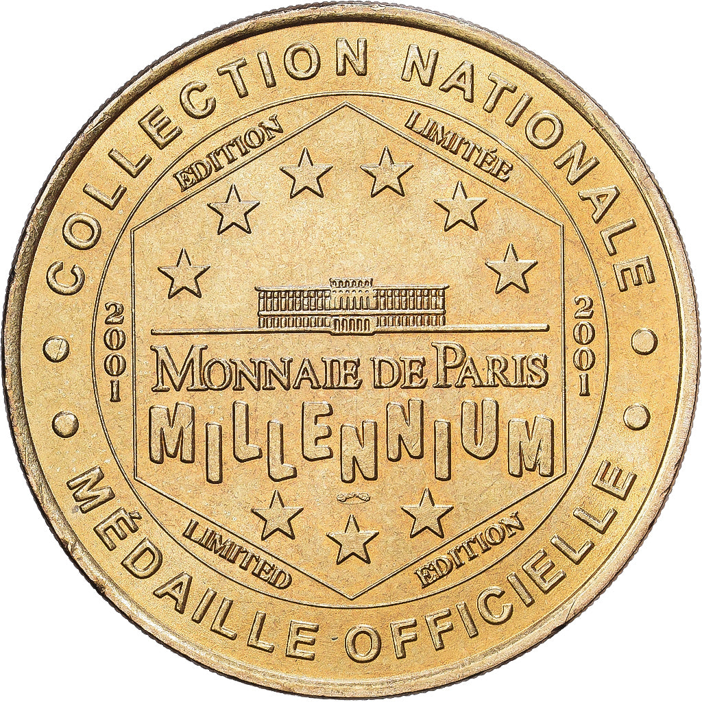 France, Token, Avignon - Palais des Papes n°2, 2001, Copper-nickel Aluminium