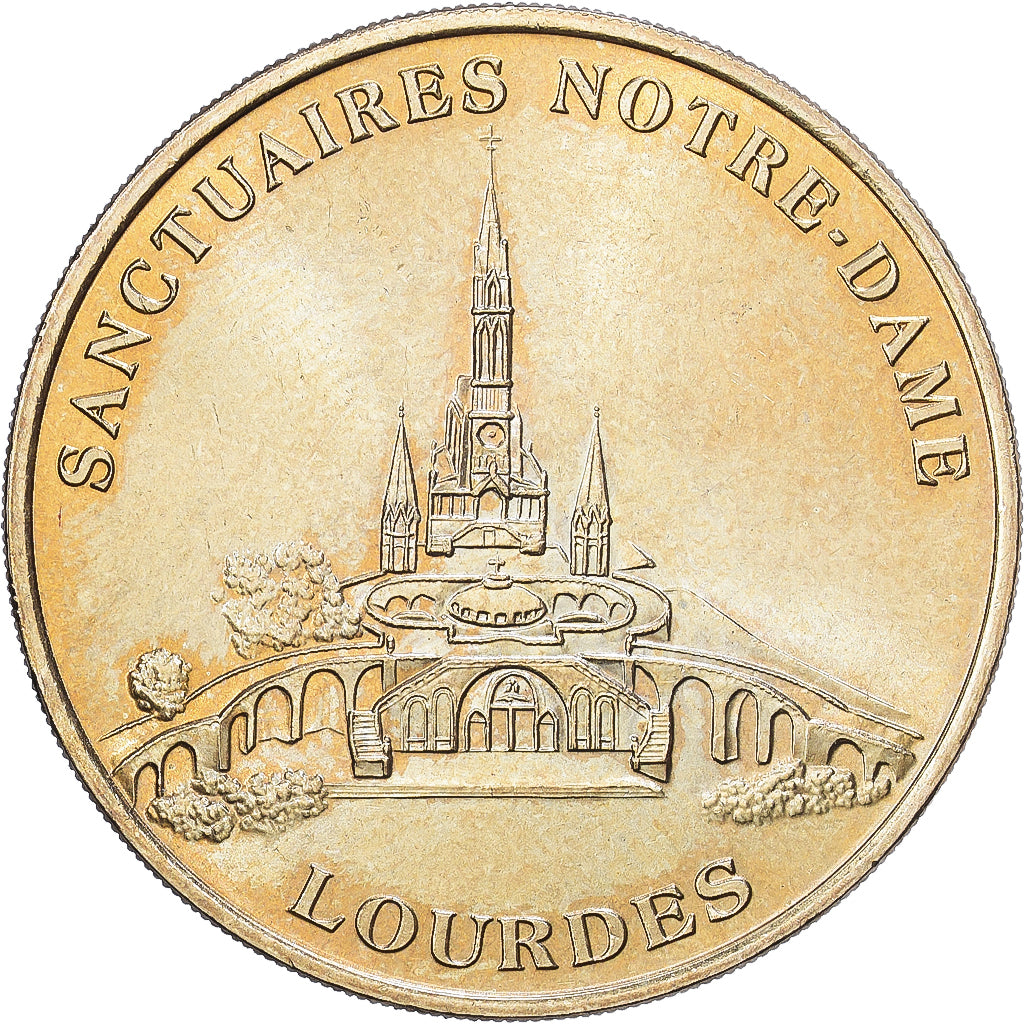 France, Jeton, Sanctuaires Notre-Dame, Lourdes, Laiton, SPL