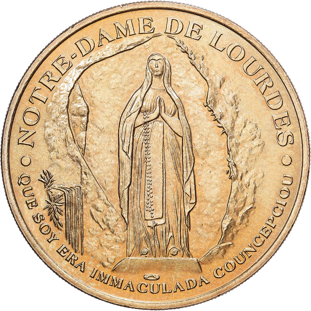 France, Jeton, Sanctuaires Notre-Dame, Lourdes, Laiton, SPL