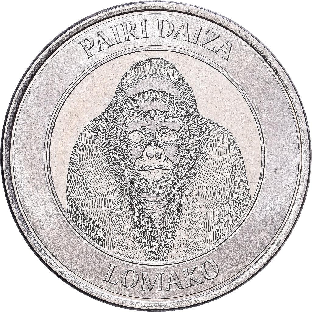 Bélgica, zeton, Pairi Daiza, Lomako, Cobre - níquel, EBC