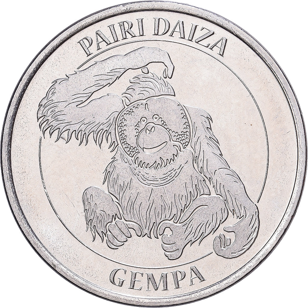 Belgique, Jeton, Pairi Daiza, Gempa, Cupro-nickel, SUP