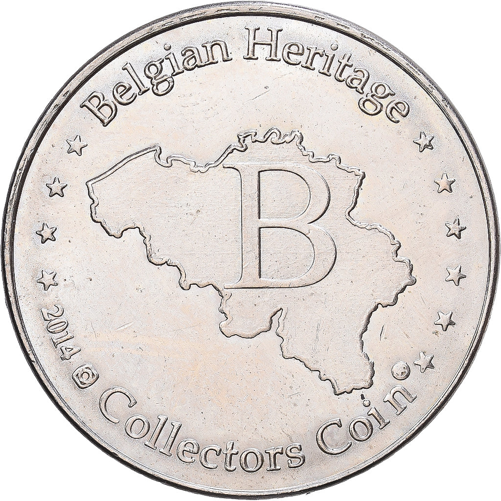 Belgium, Token, Hao Hao et Xinghui, Copper-nickel, Belgian Heritage, EF(40-45)