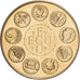 France, Médaille, Ecu Europa, 1979, Cupronickel doré, SPL, Rodier