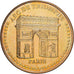 Francia, zeton, 75/ Paris - Arc de Triomphe, 2014, Aluminio y cuproníquel