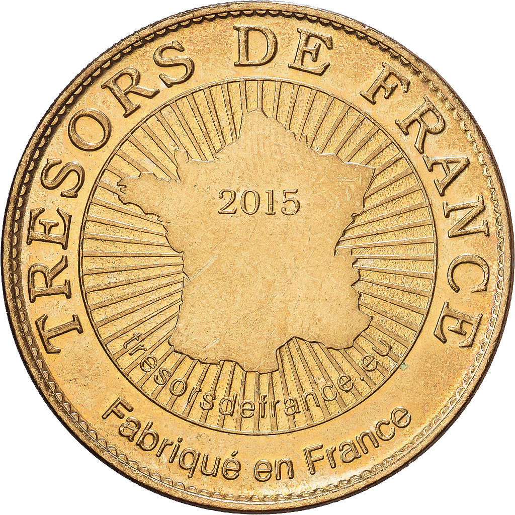 France, Token, La Roque Saint-Christophe, Copper-nickel Aluminium, AU(55-58)