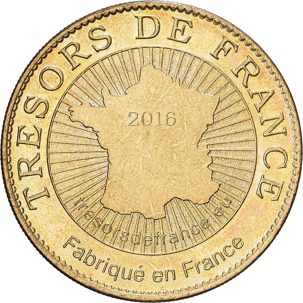 France, Jeton, 46/ Gouffre de Padirac, Cupro-nickel Aluminium, SUP
