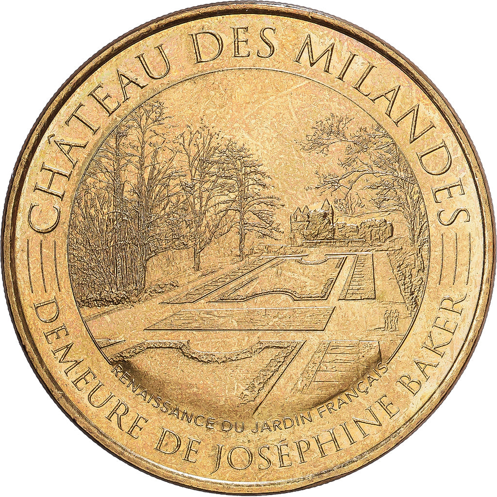 Frankreich, betaalpenning, Castelnaud-la-Chapelle - Château des Milandes n°3
