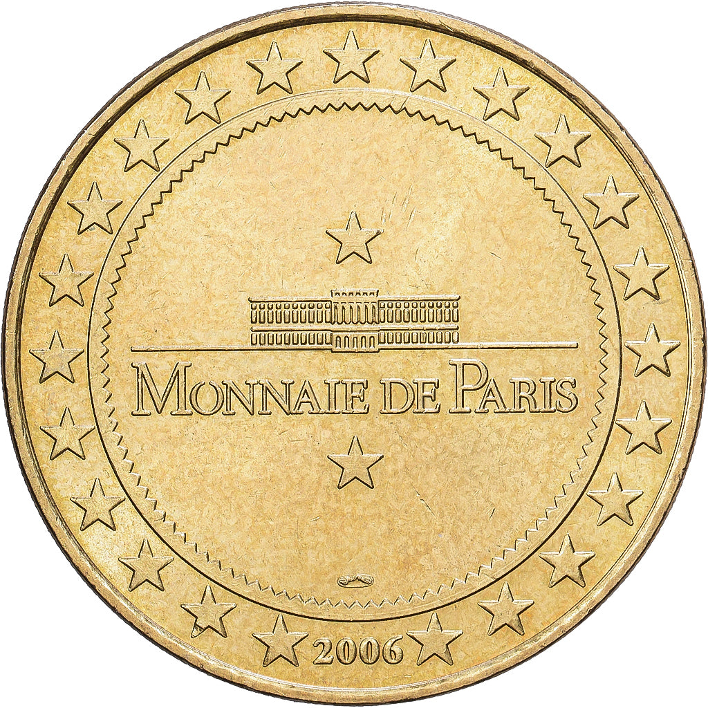 França, Token, Disneyland - Resort Paris, 2006, Cuproníquel Alumínio