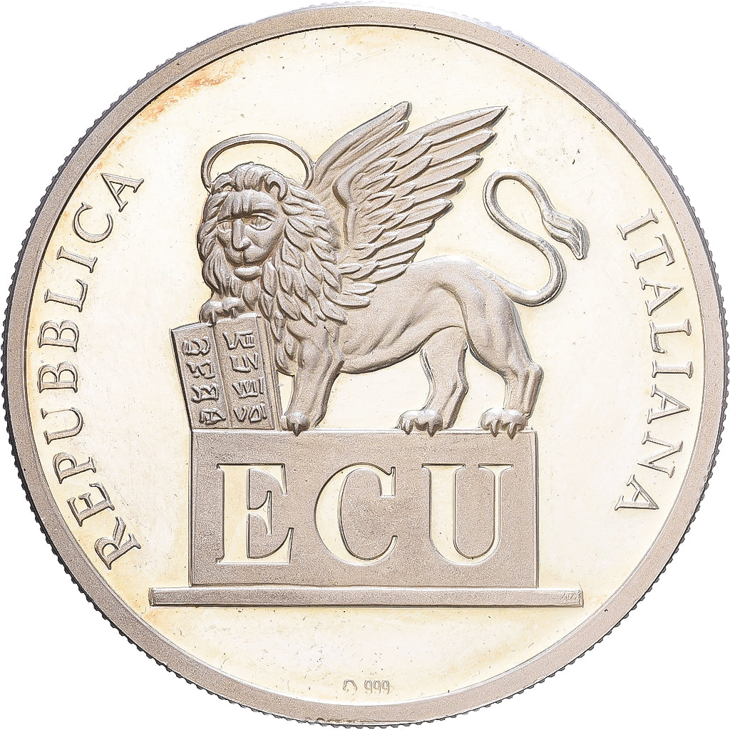 Italy, Medal, Silver, Galilee, MS(63)