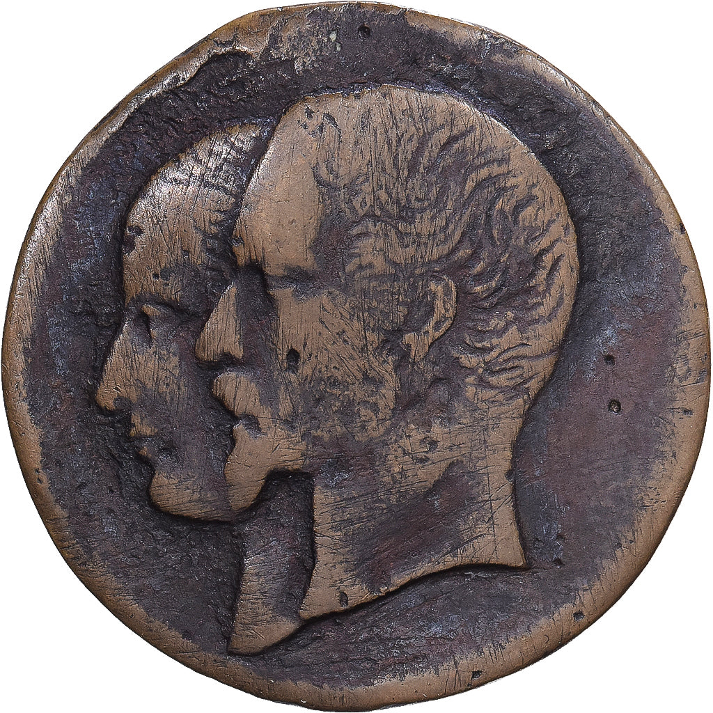Algeria, Medaille, Napoléon III, Visite en Savoie Nice et l'Algérie, 1860