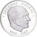 France, Medal, Les Présidents de la République, Jacques Chirac, 2007, Silver