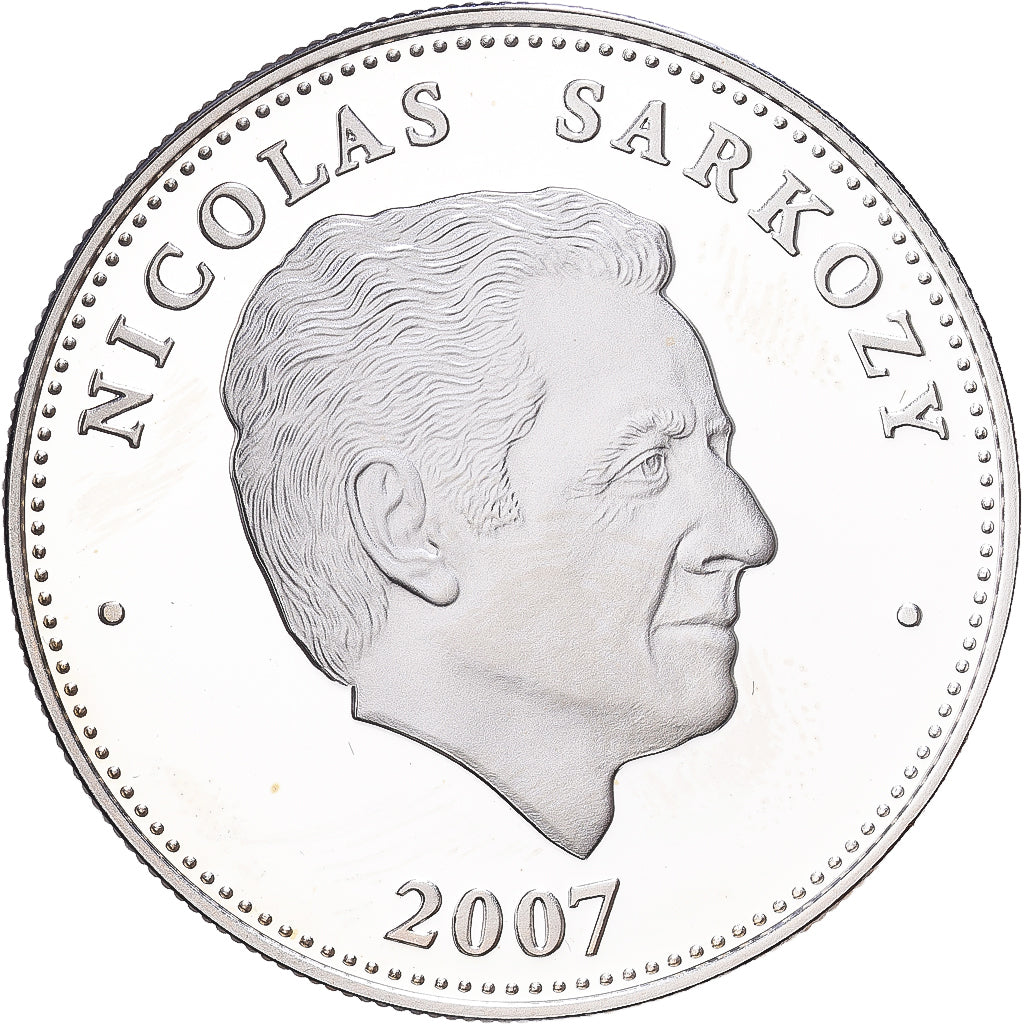 France, Medal, Nicolas Sarkozy, Président de la République, Silver, MS(65-70)
