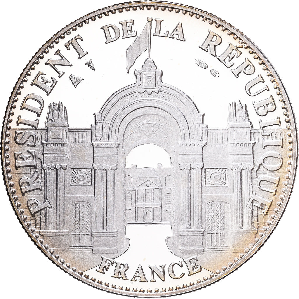 France, Medal, Nicolas Sarkozy, Président de la République, Silver, MS(65-70)
