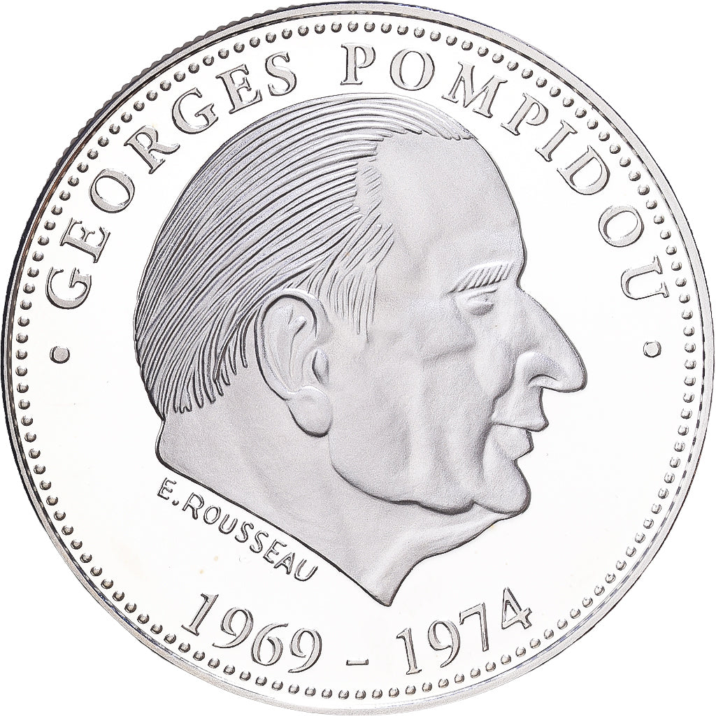 Frankrijk, Medaille, Les Présidents de la République, Georges Pompidou