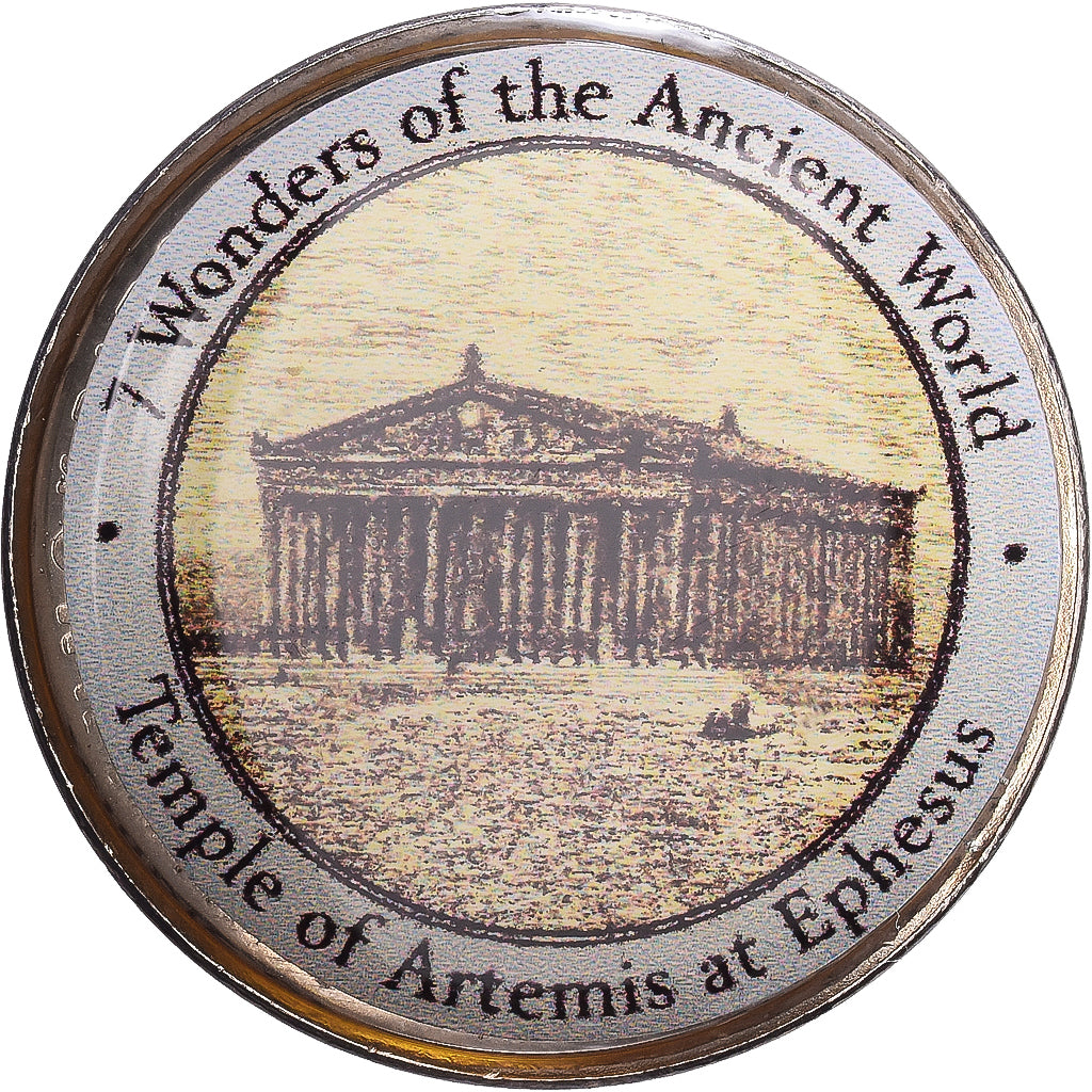 Grecia, zeton, Temple of Artemis, 2000, Cobre - níquel, FDC