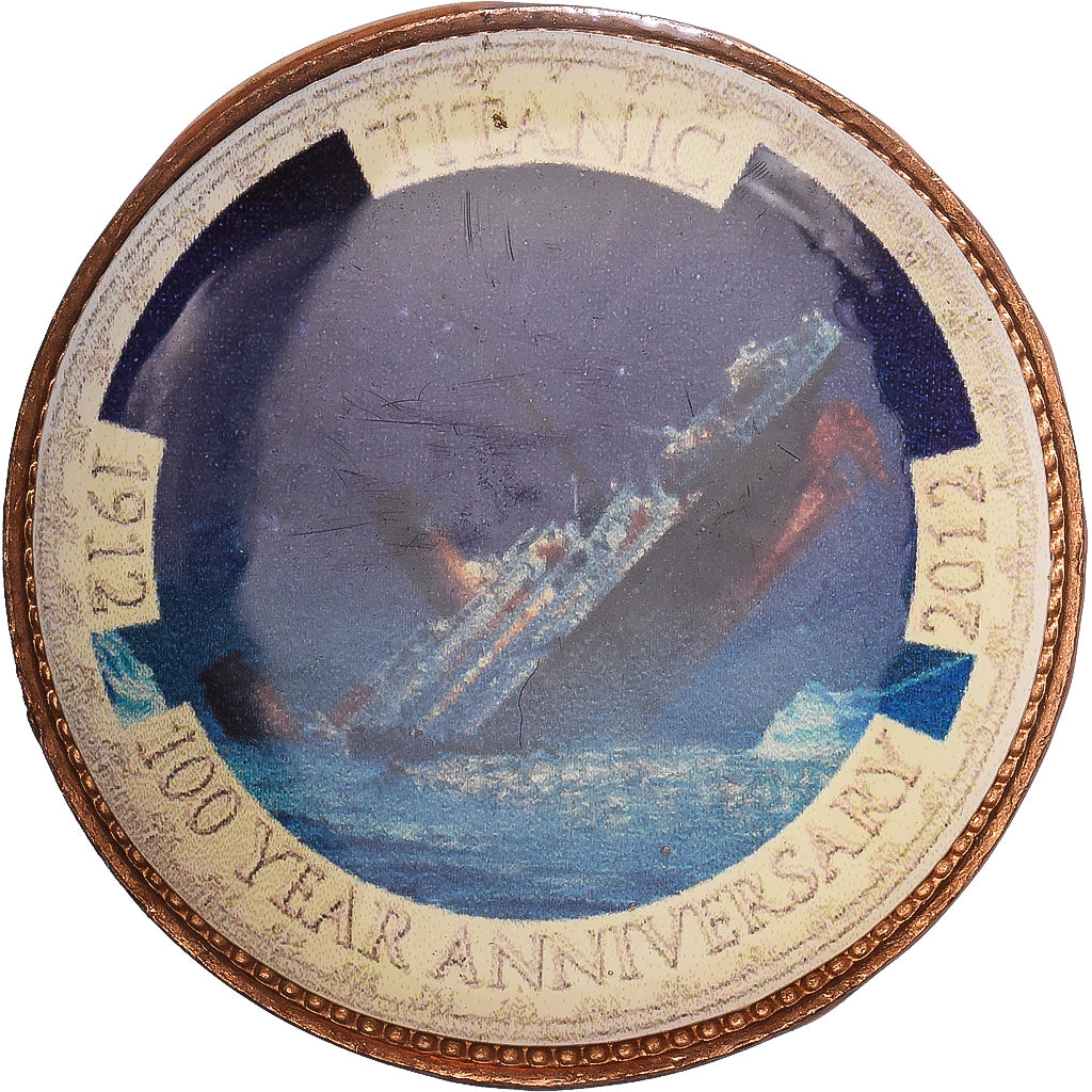 Grande-Bretagne, Élisabeth II, 1/2 Penny, Titanic, 100 Years Anniversary, 2012