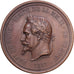 Frankreich, Medaille, Chambre de Commerce de Lille, 1867, Kupfer, Chaplain, SS