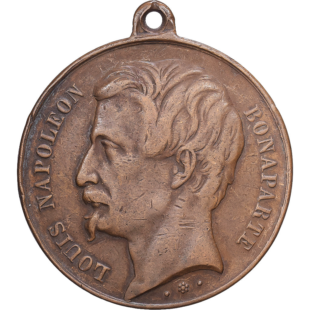Francia, medaglia, La Ville de Paris à Louis-Napoléon, Ottone, BB