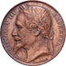 Frankreich, Medaille, Napoléon III, Ecole Impériale de Dessin, 1870, Kupfer