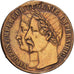 France, Médaille, Mariage de Napoléon III et Eugénie à Notre Dame, 1853