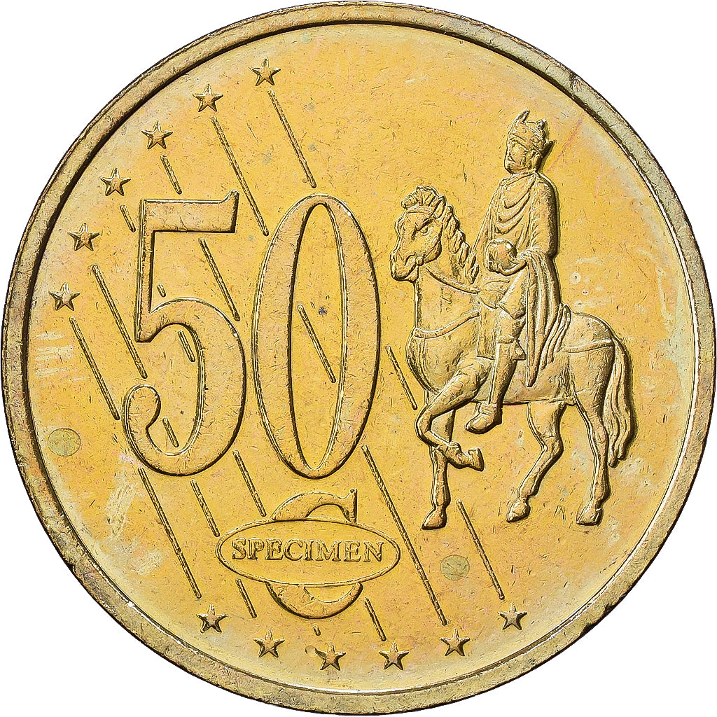 Dania, medal, 50 C, Essai Trial, 2003, Cupro-aluminium-nickel, AU(55-58)