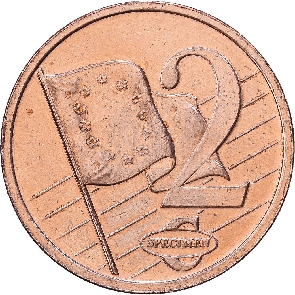 Denmark, Medal, 2 C, Essai Trial, 2003, Copper, MS(63)