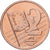 Dania, medal, 2 C, Essai Trial, 2003, Miedź, MS(63)