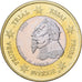 Suecia, medalla, 1 E, Essai-Trial, 2003, Bimetálico, Gustav II, SC
