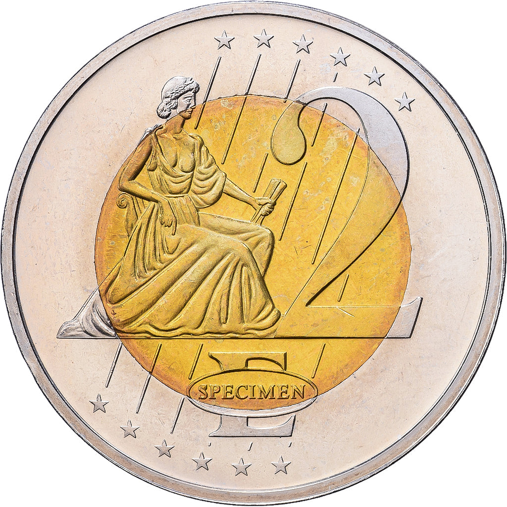 Gran Bretagna, medaglia, 2 E, Essai-Trial, 2003, Bimetallico, SPL