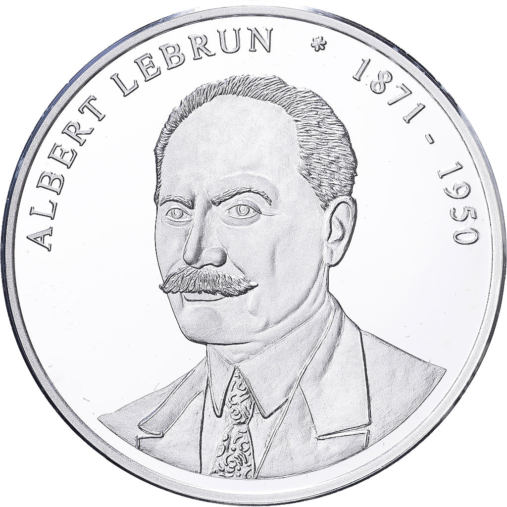 Francia, medalla, Les Présidents de la République, Albert Lebrun, Plata, SC+