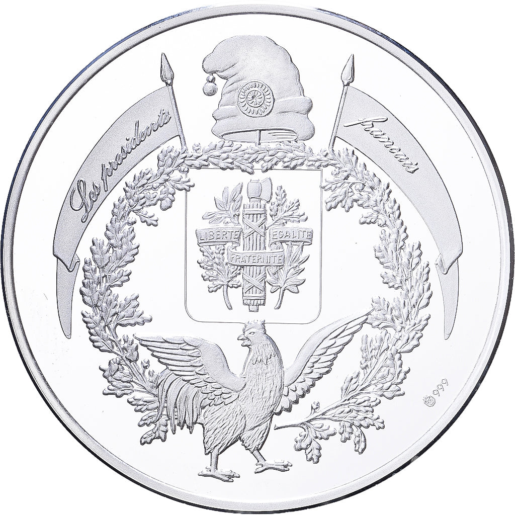 France, Medal, Les Présidents de la République, Léon Blum, Silver, MS(64)