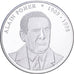Frankreich, Medaille, Les Présidents de la République, Alain Poher, Silber