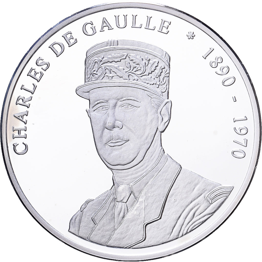 Frankreich, Medaille, Les Présidents de la République, Charles De Gaulle