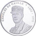 Frankreich, Medaille, Les Présidents de la République, Charles De Gaulle