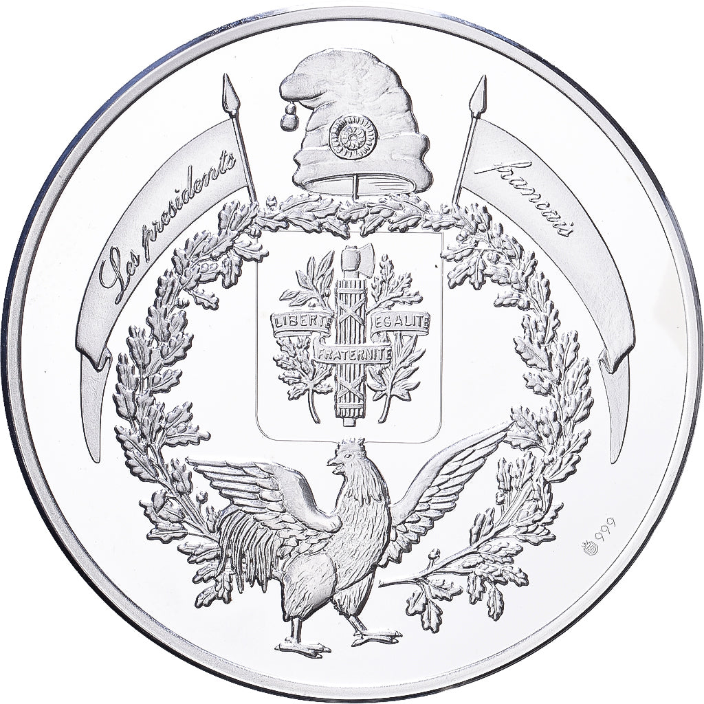 Frankreich, Medaille, Les Présidents de la République, Charles De Gaulle