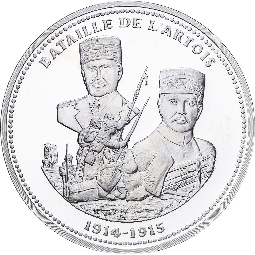 Francia, medaglia, Bataille de l'Artois, Argento, FDC